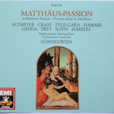 Hermann Prey, Nicolai Gedda, Etc.; Wolfgang Gönnenwein: Consortium Musicum, South German Madrigal Choir