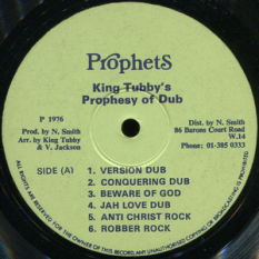 King Tubby's Prophesy Of Dub