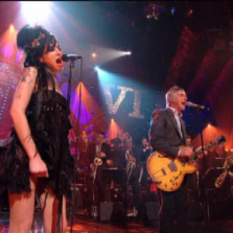 Amy Winehouse and Paul Weller