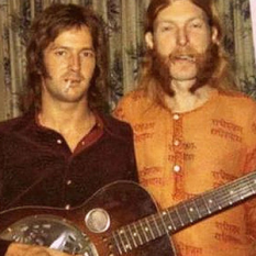 Eric Clapton and Duane Allman
