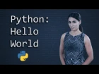 Hello World in Python ||  Python Tutorial  ||  Python Programming