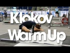 Dmitry Klokov Warm Up Almaty 2014 Wold Championships Training Hall