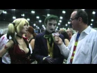 Clark Kent Interviews Arkham city's Harley Quinn the Joker