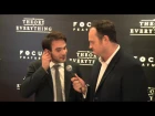 Charlie Cox talks Daredevil at the Theory of Everything Premiere with Brad Blanks