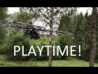 chAIR -Manned drone Part 24 -Playtime! Electric VTOL Axel Borg