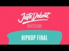 Juste Debout Bratislava 2018 - HipHop Final - Perla & KillaSon vs. Marcio & Batalla