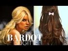 ★ CUTE BRIGITTE BARDOT HAIR TUTORIAL | EVERYDAY HALF-UP HALF-DOWN HAIRSTYLES FOR MEDIUM LONG HAIR