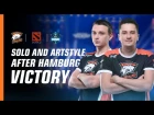 Solo and ArtStyle about the victory at the Major in Hamburg |  We are the champions!