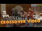 [DCUO] : Team Flarrow - Flash, Arrow, Supergirl, Legends of Tomorrow (crossover video by EW)