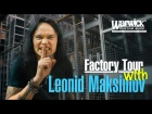 FRAMUS & WARWICK FACTORY TOUR with LEONID MAKSIMOV