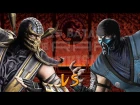 Scorpion vs Sub-Zero. великая реп битва