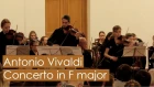 Antonio Vivaldi - Concerto in F major RV551 for three violins