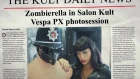 Zombierella & Vespa PX  Photo Session in salon Kult “Flesh and Blood” Messer Chups Q-Ran Remix