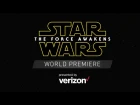 Мировая премьера Звездные войны: Пробуждение силы Star Wars: The Force Awakens World Premiere Red Carpet