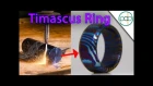 Making a Timascus Ring and Flame Anodizing it!  - Damascus Steel made out of Titanium