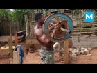 Just Hard Work - Real African Gym | Muscle Madness