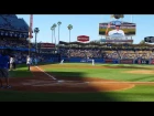 Gennady Golovkin first pitch at Dodgers Stadium 2016.04.17