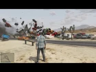 GTA V - Massive chain reaction explosions (100+ cars)