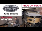 Pearl Modern Utility 13x5 Snare Drum  with Ray Luzier of KORN