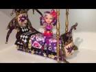 HOW TO MAKE A CRAZY COURTLY JESTER DOLL BED [EVER AFTER HIGH]