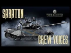 Strv 81 Primo Victoria - dźwięki załogi | Sabaton crew voices [World of Tanks PL]