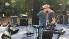 Sound check for the famous JLF music stage with BEN Dub Fx