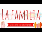 ALL the family members in Spanish! | Los miembros de la familia en Español | Learn Spanish
