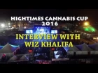 Wiz Khalifa Interview at the Hightimes 2016