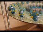 4-Mation carousel 2: Fish eating Fish - a 3D Zoetrope