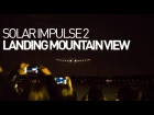 Solar Impulse Airplane - посадка в Mountain View