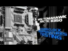 MSI Tomahawk B350 and R7 1700 | overclock testing