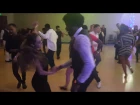 Denisse cambria and Terry salsa alianza social dancing.