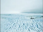 Drone Grand Tour- Lighthouse at the frozen sea. Kyiv Ukraine. Маяк у замерзшого моря