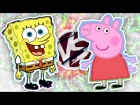 Свинка Пеппа vs Губка Боб | Великая реп битва в юутбе