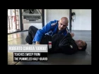 Roberto Correa teaches sweep from the pummeled half guard