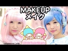 KAWAII Little Twin Stars MAKEUP TUTORIAL with Japanese lolita idol meltia & Maison de Julietta