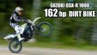 SUZUKI GSX-R Dirt Bike 1000cc - OFF ROAD test ride