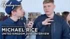 Michael Rice (United Kingdom 2019) - Interview - Moscow Eurovision Party 2019