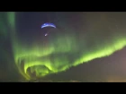 Breathtaking Paraglide Flight Through Aurora Borealis | Horacio Llorens