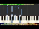 CJ AKO Тебе Synthesia Самая красивая мелодия Piano relaxing music на пианино Музыка для души