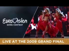 4 Hadise - Düm Tek Tek (Turkey) Live 2009 Eurovision Song Contest
