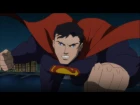 "Justice League vs. Teen Titans" clip -- JL vs. Trigon/Weather Wizard