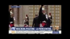 La poignée de main appuyée entre Emmanuel Macron et Vladimir Poutine à Versailles