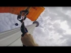 Friday Freakout: BASE Jumper Skims Tower, Lands With Line Twists