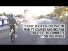 Watch Dougie Lampkin Wheelie Around Isle Of Man TT Course