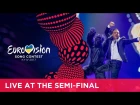 Francesco Gabbani - Occidentali's Karma (Italy) at the first Semi-Final