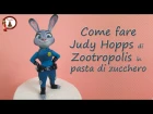 Come fare Judy Hopps di Zootropia in pasta di zucchero Cake Topper