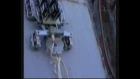 Robot on Chernobyl Sarcophagus - Робот-Магнитоход на стене Саркофага