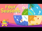 Kids vocabulary - Four Seasons - 4 seasons in a year - English educational video for kids