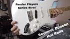 Fender Players Series Strat Seymour Duncan Pickup Hotrails Pickup Swap